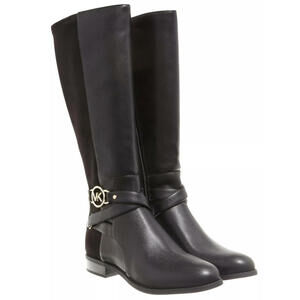 Michael Kors Rory Boot Black Knee High Leather Riding Equestrian-Style 10 M NEW